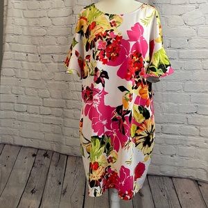 New York & Company, cute Spring dress with pockets, XXL
